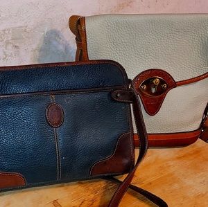 Green leather purse